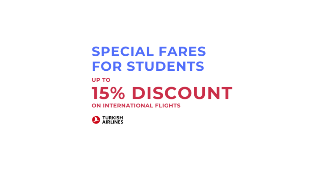 Student Discount up to 15%